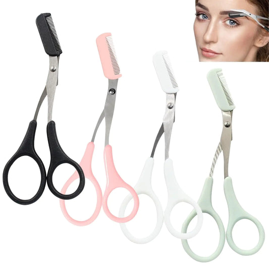 4PC Eyebrow Scissors & Comb Set 2026