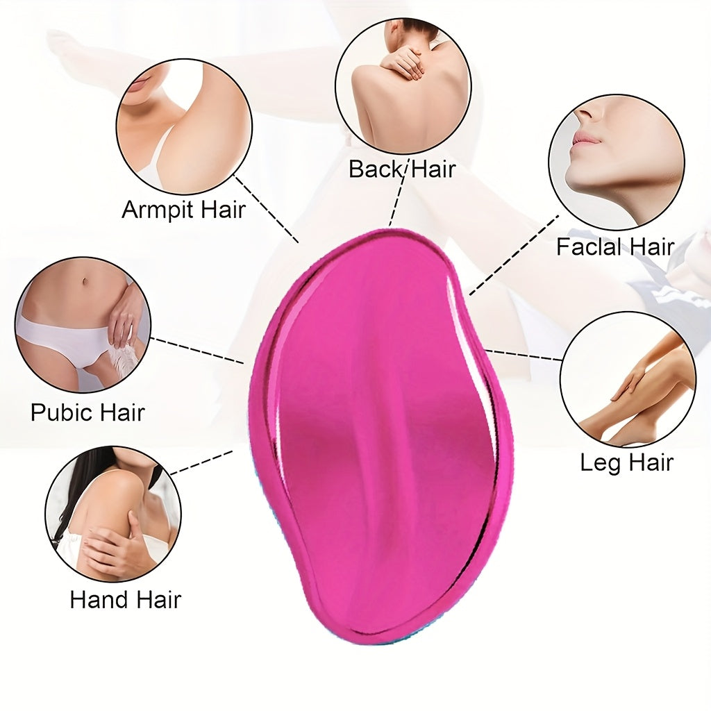 2-in-1 Magic Crystal Hair Remover and Exfoliating Tool