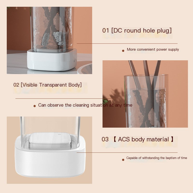 Mini Vibration Sonic Eye Cleaning Machine for Makeup Brushes