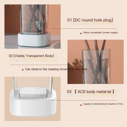 Mini Vibration Sonic Eye Cleaning Machine for Makeup Brushes