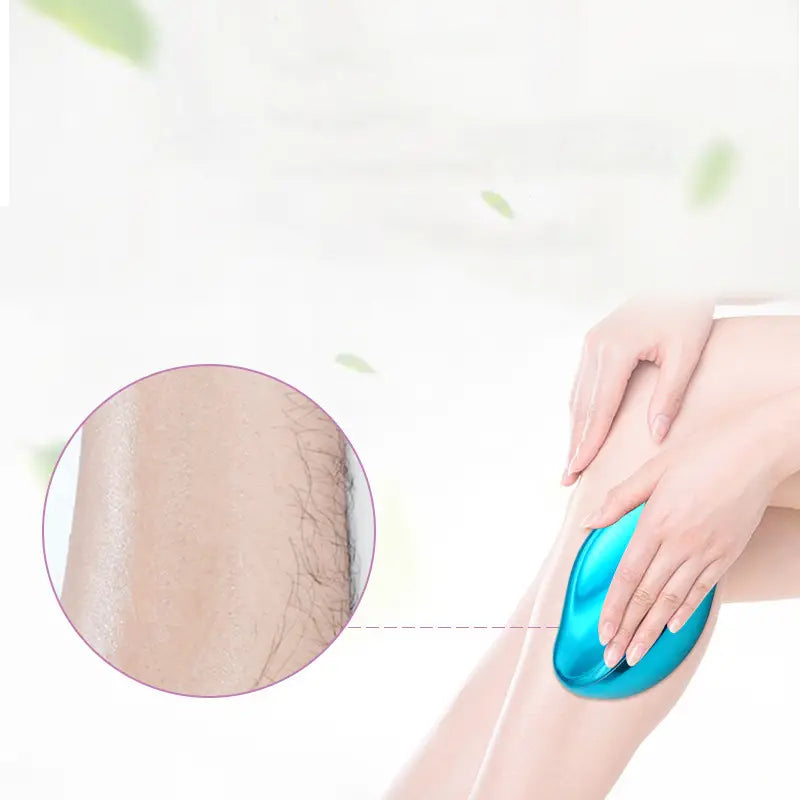 2-in-1 Magic Crystal Hair Remover and Exfoliating Tool