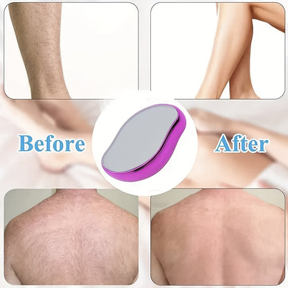2-in-1 Magic Crystal Hair Remover and Exfoliating Tool