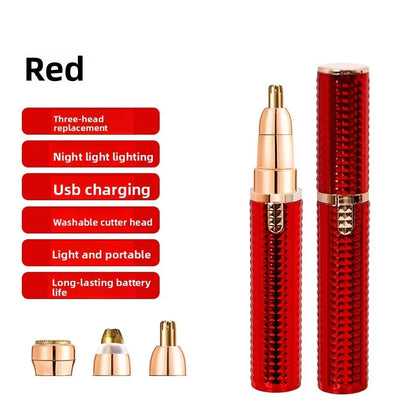 USB Charging Portable Hair Remover | Body, Facial & Eyebrow Trimmer