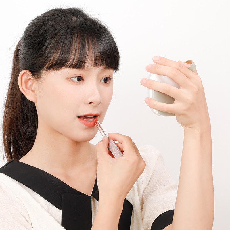 Portable Pocket Makeup Mirror with LED Light