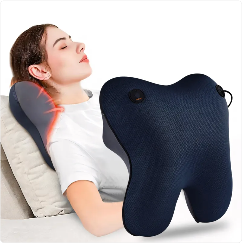 Neck and Back Acupressure Massage Pillow
