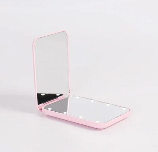 GlowFold LED Makeup Mirror