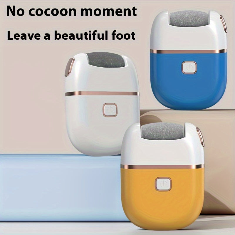 Electric Foot File with 3 Replaceable Heads